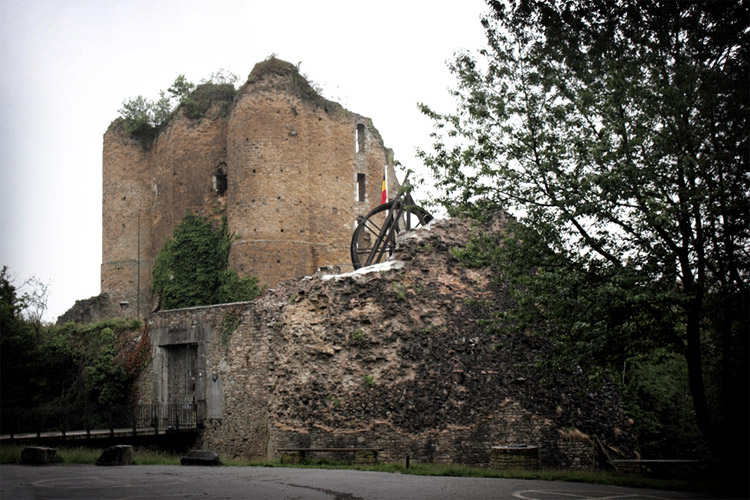 Le Chateau de Franchimont, à Theux.